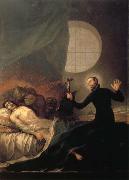 Francisco Goya St Francis Borja at the Deathbed of an Impenitent France oil painting artist